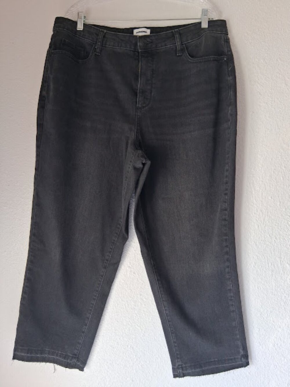 Sonoma Goods for life women's size 16W black/washed grey jeans